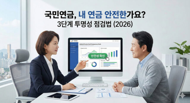 국민연금 해외투자 축소 논란, 내 연금 안전한가요? 기금 운용 투명성 확인 방법 (2026 최신)