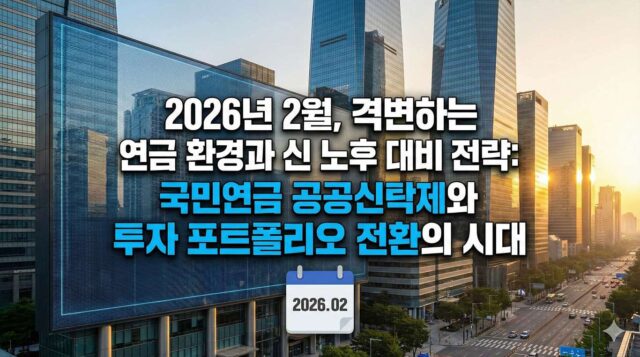2026년 2월, 격변하는 연금 환경과 신 노후 대비 전략: 국민연금 공공신탁제와 투자 포트폴리오 전환의 시대