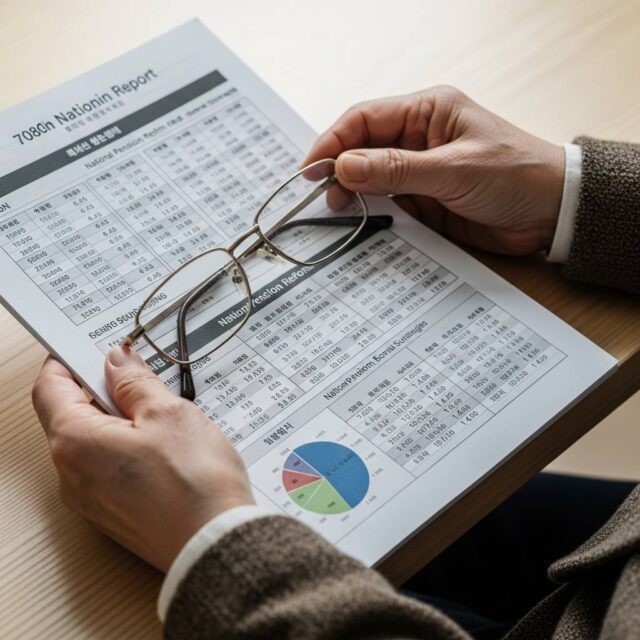 국민연금 개혁의 소용돌이 속 7080 세대가 반드시 알아야 할 보험료 차등 인상의 실체와 생존 전략