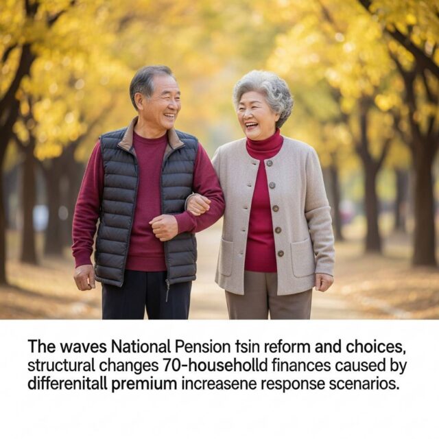 국민연금 개혁의 파고와 70년대생의 선택: 보험료 차등 인상이 초래할 가계 경제의 구조적 변화와 대응 시나리오