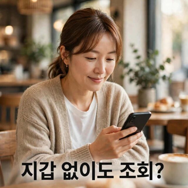 지갑 없이 스마트폰만으로 국민연금 조회 가능할까요? 모바일 신분증 활용법