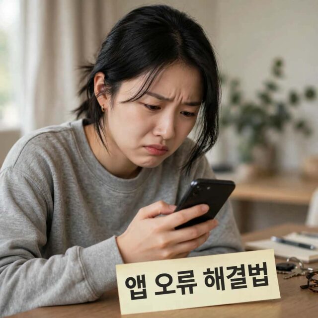 ‘내곁에 국민연금’ 앱 업데이트하고 나서 갑자기 안 된다면? 흔한 오류 해결법