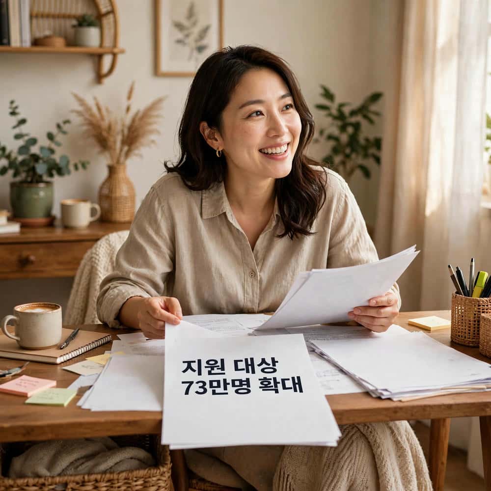 저소득 지역가입자 지원 대상 확대 안내 이미지