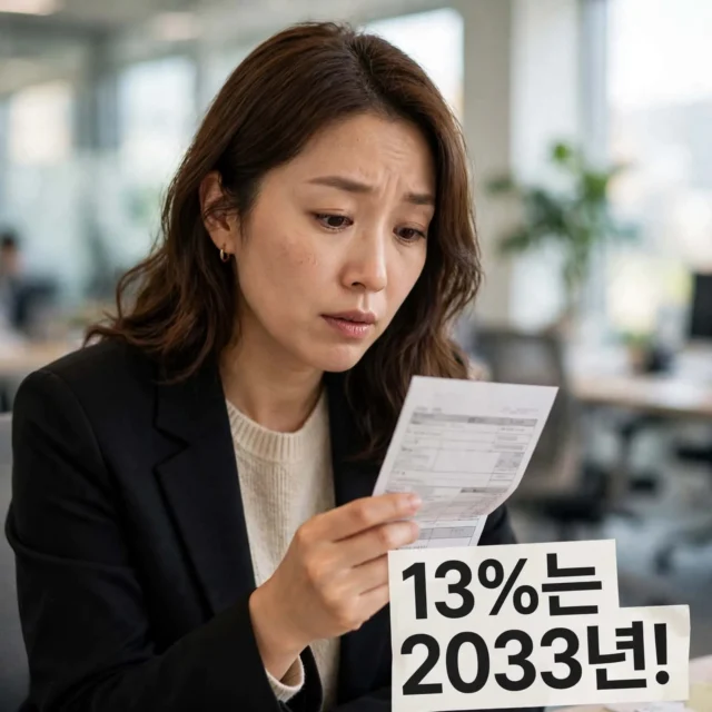 국민연금 보험료 13% 오해 팩트체크 안내 이미지
