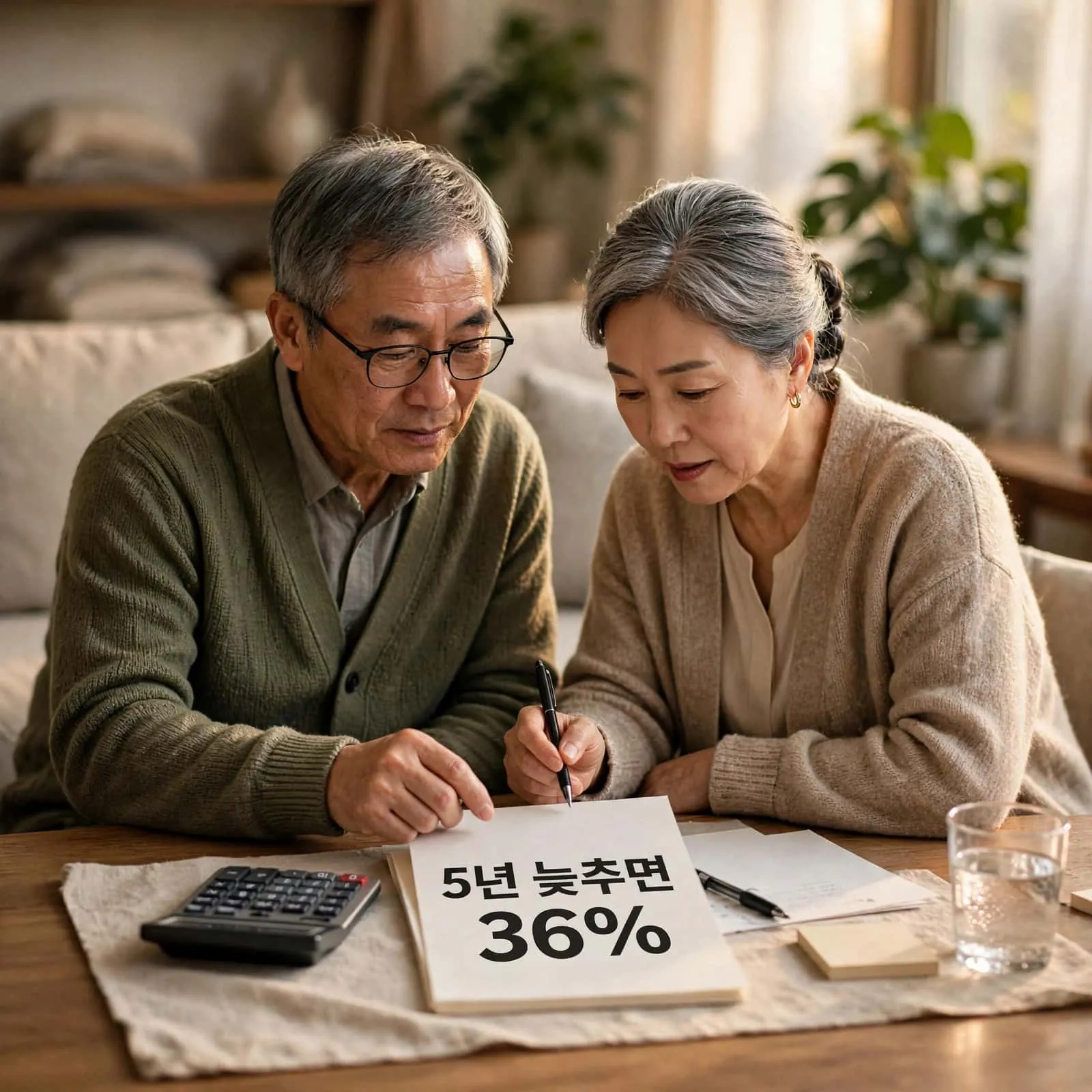 국민연금 연기연금 36% 계산과 손익분기 나이 안내 이미지