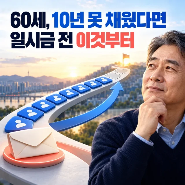 60세 임의계속가입 신청 조건 안내 이미지